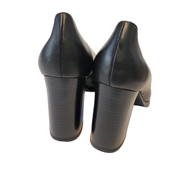 Wonders Leather Block Heel Pump - Picture 5 of 10